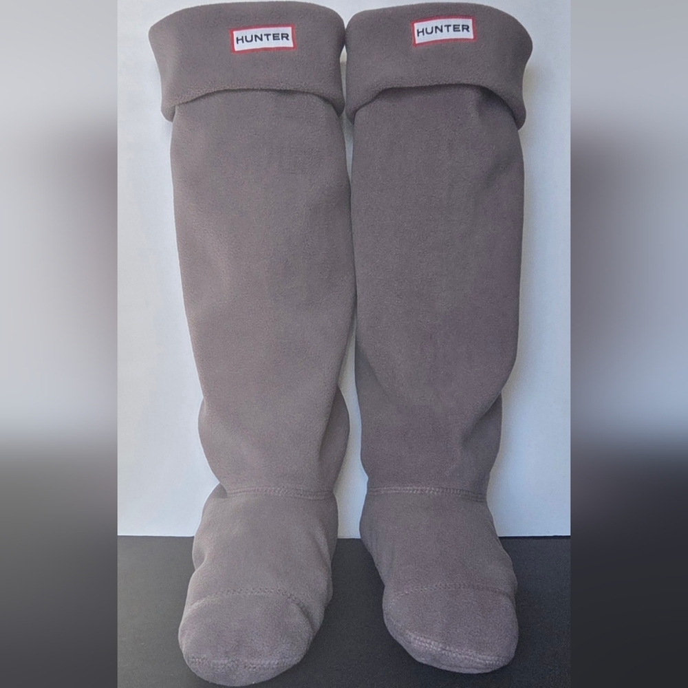 Hunter Original Tall Fleece Giving Welly Warmers Boot Socks - Picture 7 of 7